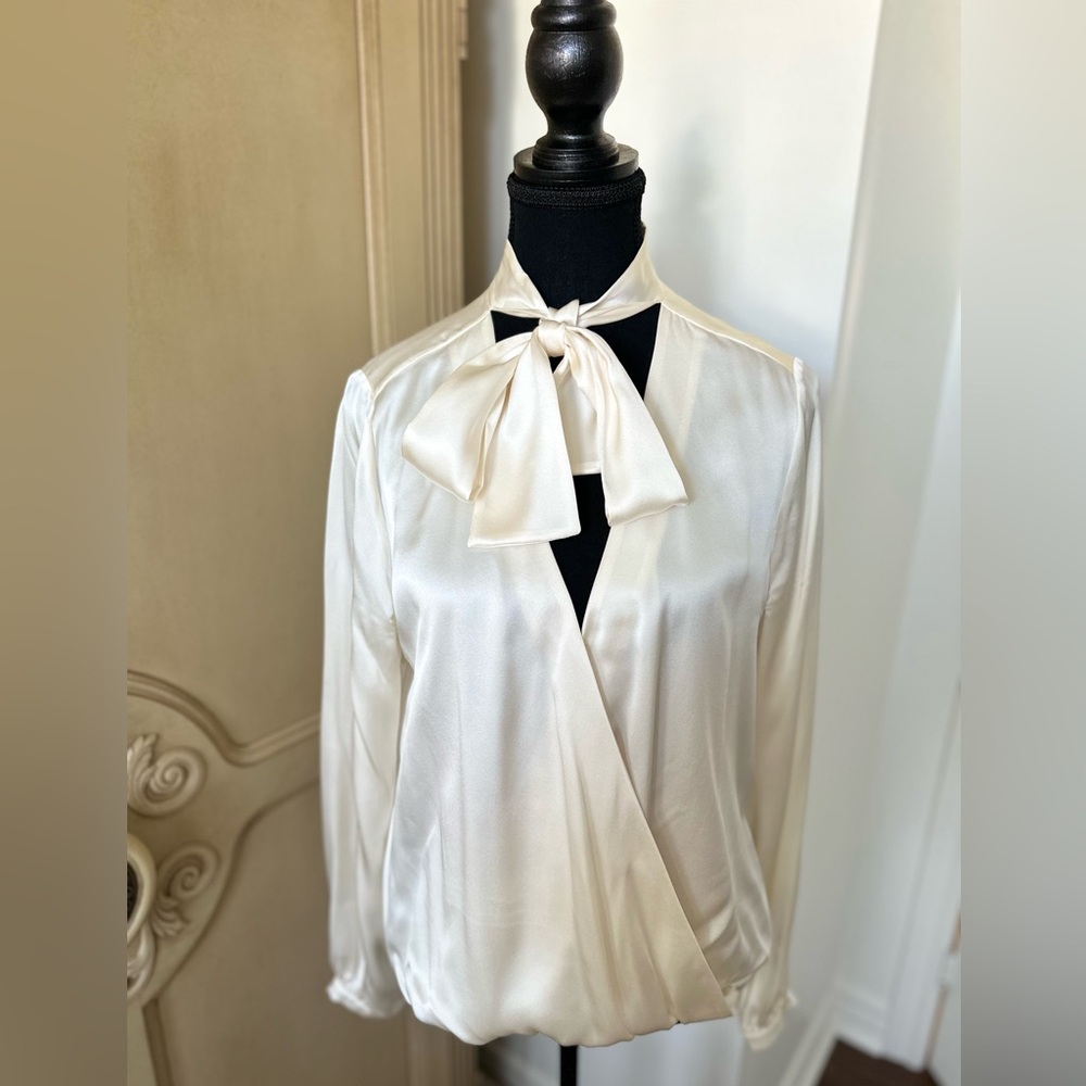Intermix silk blouse, size 8